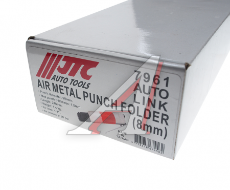 JTC Пробойник-кромкогиб 8мм пневматический для металла до 1.5мм JTC