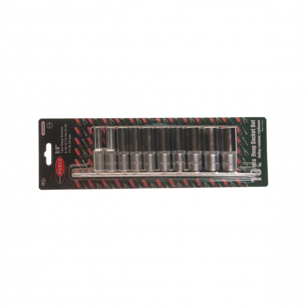 Набор торцевых головок RF-3102-9: 3/8"DR 12-гранных глубоких на планке 10пр. ROCKFORCE /1/10 Набор торцевых головок RF-3102-9: 3/8"DR 12-гранных глубоких на планке 10пр. ROCKFORCE /1/10