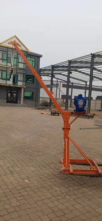 Мини-кран строительный TOR KM с поворотной стрелой и лебедкой KCD (TSA) 300/500 кг 60/30 м 220В