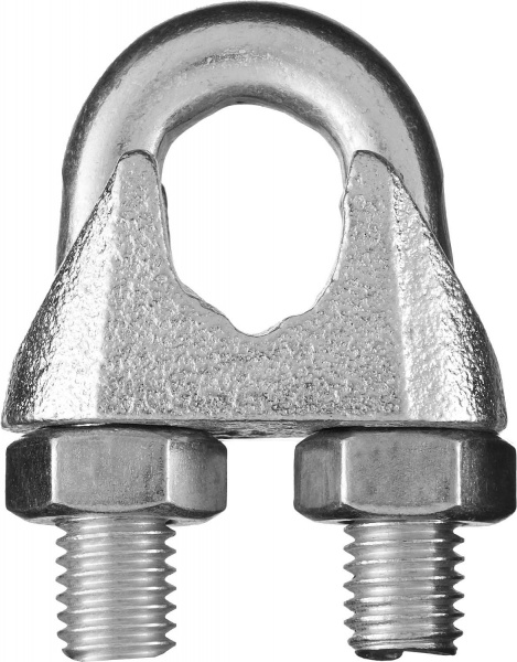 STAYER DIN 741, 5 мм, 100 шт, зажим троса (30535-05)