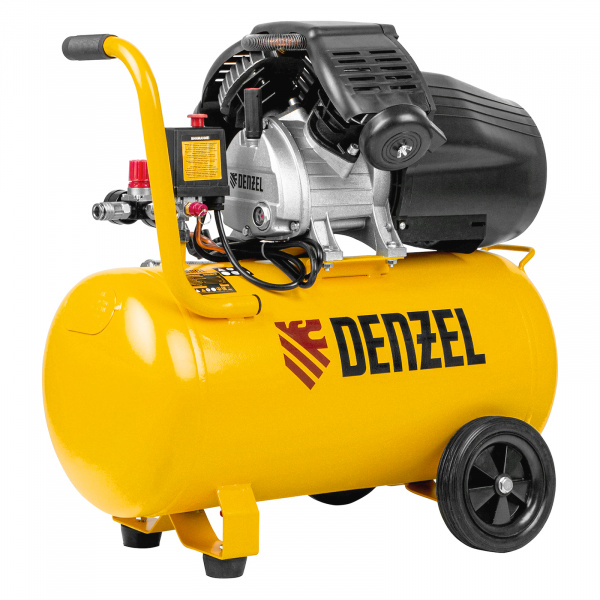 Компрессор воздушный DCV2200/50, прямой привод, 2.2 кВт, 50 литров, 380 л/мин Denzel Компрессор воздушный DCV2200/50, прямой привод, 2.2 кВт, 50 литров, 380 л/мин Denzel