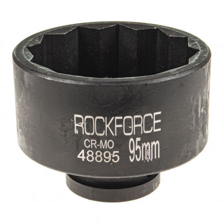 Головка торцевая 95мм 1" 12-гранная ударная L=97мм ROCKFORCE RF-48895 /1 Головка торцевая 95мм 1" 12-гранная ударная L=97мм ROCKFORCE RF-48895 /1