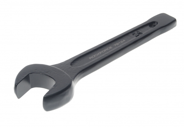 Ключ рожковый 24мм RF-79124 ударный односторонний (L-165мм) ROCKFORCE /1