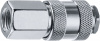 ЗУБР 1/4″F - рапид муфта, переходник, Профессионал (64910-1/4)