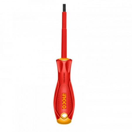 Отвертка Диэлектрик шлиц SL5 x 125 INGCO HISD815125 INDUSTRIAL