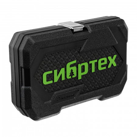 Набор инструментов, 1/4", пластиковый кейс, 29 предметов// Сибртех