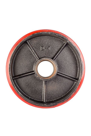 Колесо полиуретановое 200х50 мм без подшипника для тележек гидравлических BF/WB/RHP