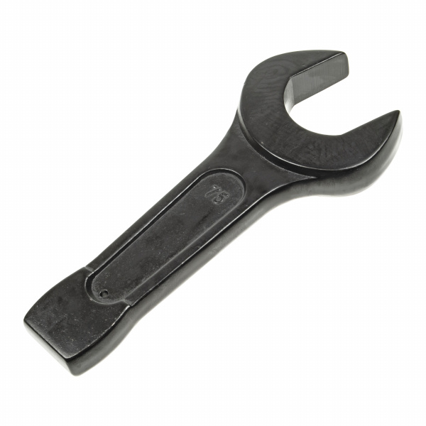 Ключ рожковый 75мм ER-33075 ударный односторонний (L-340мм) ЭВРИКА /1/4