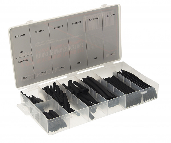 Набор трубок RF-820 т/ус (2.0x40mm, 2,5x40mm,3,5x40mm,5x40mm,7x80mm,10x80mm,13x85mm ) 127пр. ROCKFORCE /1/20