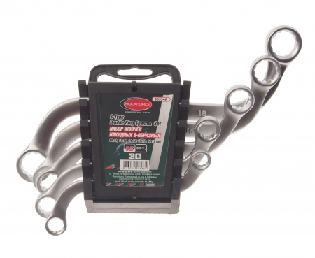 Набор ключей RF-50534A накидных S-образных,5пр. (10х11, 12х13, 14х15, 16х17, 18х19мм), в пластиковом держателе ROCKFORCE /1 Набор ключей RF-50534A накидных S-образных,5пр. (10х11, 12х13, 14х15, 16х17, 18х19мм), в пластиковом держателе ROCKFORCE /1