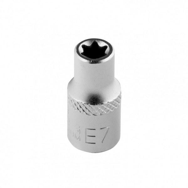 Головка торцевая 1/4, Е7, CrV Stels Головка торцевая 1/4, Е7, CrV Stels