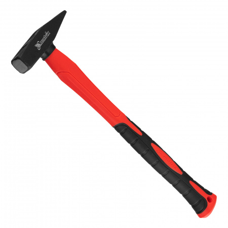 Молоток слесарный optimal, 200 г, фибергласовая обрезиненная рукоятка, квадратный боек Matrix