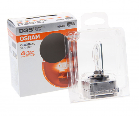 Автолампа D3S (35) P32d-5 XENON XENARC 4300K 42V (блистер) OSRAM /1/10