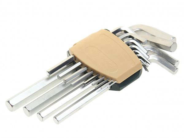 Набор ключей RF-5137L Г-образные 6-гранные длинные, 13пр.  ROCKFORCE /1 Набор ключей RF-5137L Г-образные 6-гранные длинные, 13пр.  ROCKFORCE /1