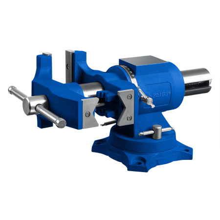 ЗУБР ЭКСПЕРТ-3D, 150 мм, многофункциональные слесарные тиски (32712-150)