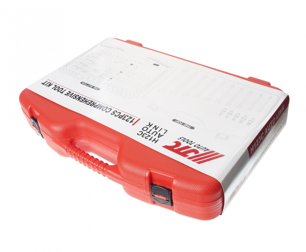 JTC Набор инструментов 123 предмета слесарно-монтажный 1/4",3/8",1/2" 6-ти гран. метрич/дюйм в кейсе JTC JTC Набор инструментов 123 предмета слесарно-монтажный 1/4",3/8",1/2" 6-ти гран. метрич/дюйм в кейсе JTC