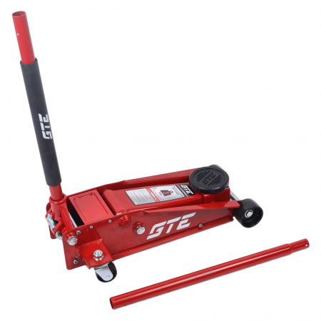 GTE Домкрат подкатной 3т 130-460мм двухпоршневой GTE