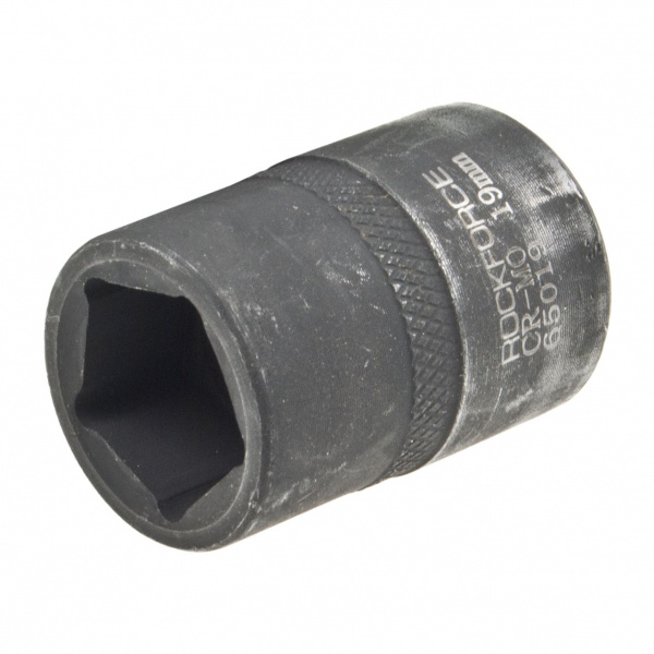 Головка торцевая 19мм 1/2" 5-гранная ударная L=40мм ROCKFORCE RF-65019 /1/120/ Головка торцевая 19мм 1/2" 5-гранная ударная L=40мм ROCKFORCE RF-65019 /1/120/