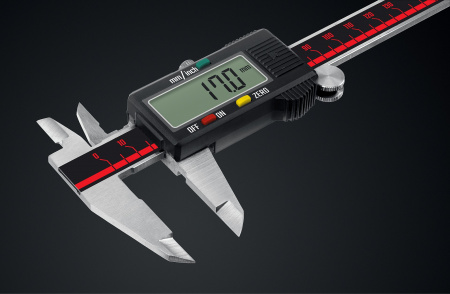 MIRAX 150 мм, электронный стальной штангенциркуль (34413-150)