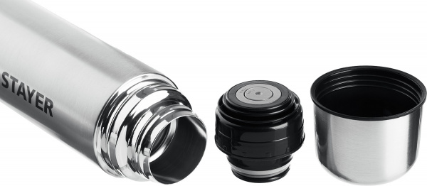 STAYER 750 мл, для напитков, термос (48100-750)