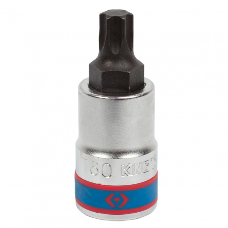 Насадка (бита) торцевая 3/4", Torx, T60, L = 80 мм KING TONY 602360 Насадка (бита) торцевая 3/4", Torx, T60, L = 80 мм KING TONY 602360