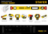 STAYER PRO STABIL, 1500 мм, усиленный профиль, магнитный уровень с поворотным глазком, Professional (3480-150)