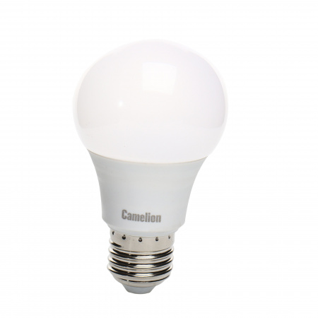 Лампа светодиодная E27 A60 9W холодный свет CAMELION 1/10/100