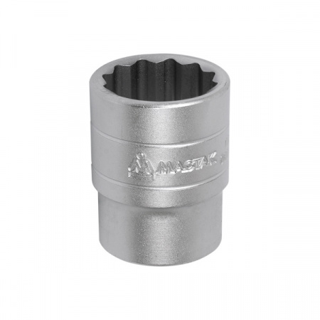 Головка торцевая стандартная двенадцатигранная 1/2", 19 мм МАСТАК 000-42019