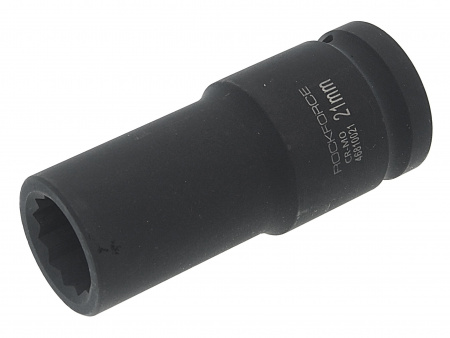 Головка ударная глубокая 3/4", 21мм 12-гранная ROCKFORCE  RF-46810021 /1