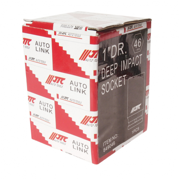 JTC Головка торцевая 1" 46мм ударная глубокая L=92мм JTC JTC Головка торцевая 1" 46мм ударная глубокая L=92мм JTC