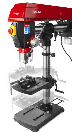 ЗУБР 550 Вт, 16 мм, радиально - сверлильный станок (ЗСС-550)