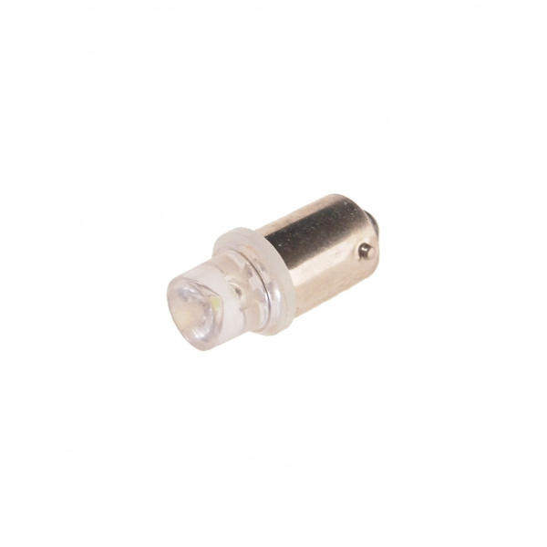 Автолампа T4W (BA9s) 1 LED CONCAVE WHITE 6000K 10лм   12V MEGAPOWER /10 /100 Автолампа T4W (BA9s) 1 LED CONCAVE WHITE 6000K 10лм   12V MEGAPOWER /10 /100