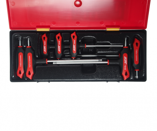 JTC Набор ключей TORX Т10Н-Т40Н Т-образных 7 предметов JTC JTC Набор ключей TORX Т10Н-Т40Н Т-образных 7 предметов JTC