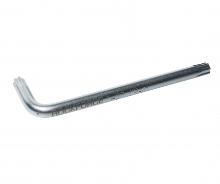 Ключ TORX T27H RF-76727: Г-образный с отверстием ROCKFORCE /1/10