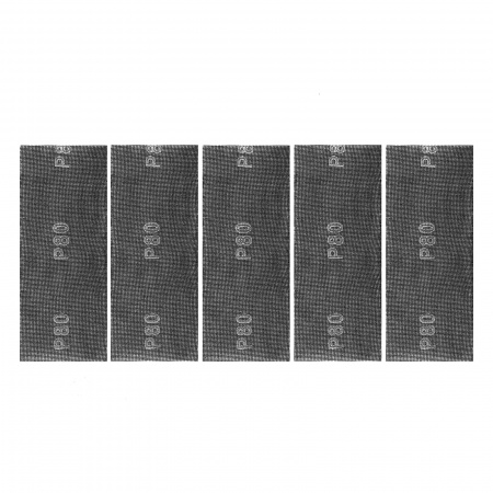 Сетка абразивная, P 80, 115 х 280 мм, 5 шт Сибртех