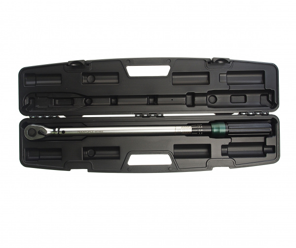 Ключ динамометрический RF-6474660 щелчкового типа с быстр.фикс. "Premium" 60-330Нм,1/2",в пласт. кейсе ROCKFORCE /1/6