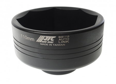 JTC Головка торцевая 1" 110мм ударная 8-ми гранная JTC