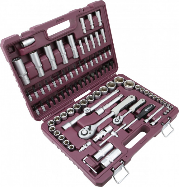 TS094 Набор инструмента универсальный 1/4", 1/2"DR, 94 предмета TS094 Набор инструмента универсальный 1/4", 1/2"DR, 94 предмета