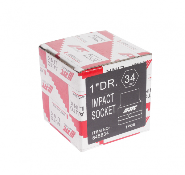 JTC Головка торцевая 1" 34мм ударная L=62мм JTC JTC Головка торцевая 1" 34мм ударная L=62мм JTC