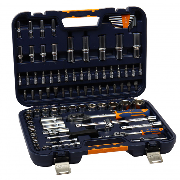 Набор торцевых головок 1/2"&1/4" 6-гранный 97пр., в кейсе LG-S1097 LIGE /1/3 NEW Набор торцевых головок 1/2"&1/4" 6-гранный 97пр., в кейсе LG-S1097 LIGE /1/3 NEW