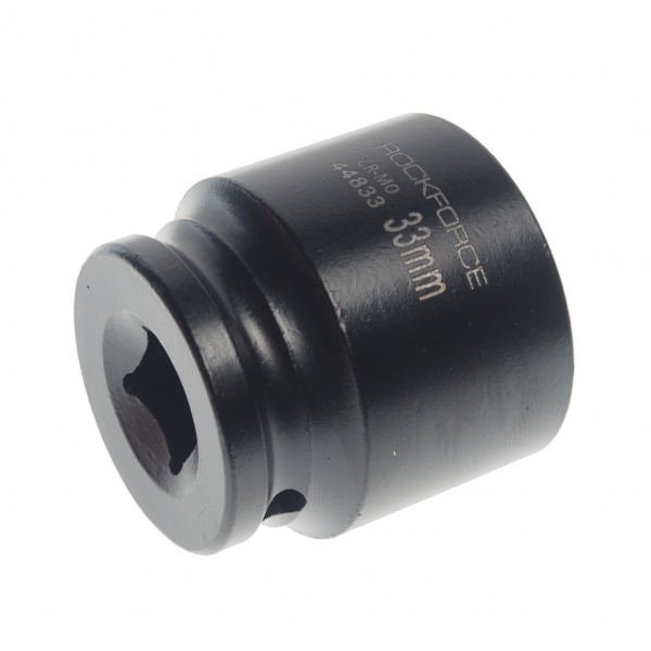 Головка торцевая 33мм 1/2" 12-гранная ударная L=50мм ROCKFORCE   RF-44833 /1/10 Головка торцевая 33мм 1/2" 12-гранная ударная L=50мм ROCKFORCE   RF-44833 /1/10