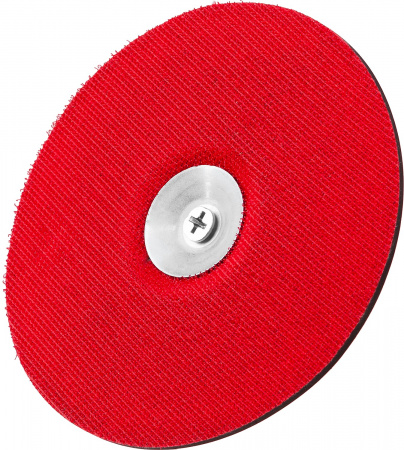 STAYER d 125 мм, резиновая, опорная тарелка на липучке для дрели (35740-125)