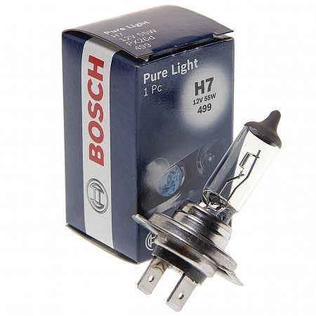 Автолампа H7 (55) PX26d PURE LIGHT 12V BOSCH /1