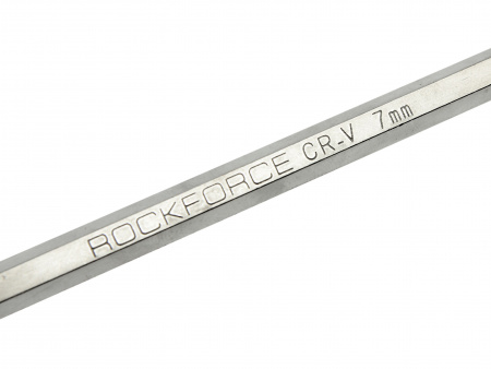 Ключ шестигранный  7мм RF-76407XL: Г-обрразный экстрадлинный ROCKFORCE /1 Ключ шестигранный  7мм RF-76407XL: Г-обрразный экстрадлинный ROCKFORCE /1