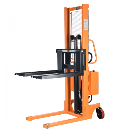 Штабелер комбинированный с ручным и электроподъемом 1,0 т 2,5 м TOR CTYC с раздвижными вилами Штабелер комбинированный с ручным и электроподъемом 1,0 т 2,5 м TOR CTYC с раздвижными вилами