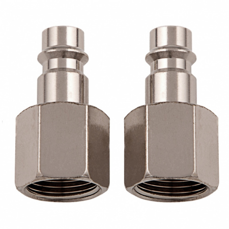 Ниппель универсальный быстросъемный ("папа"), 3/8, внутренняя резьба, 2 шт, Stels
