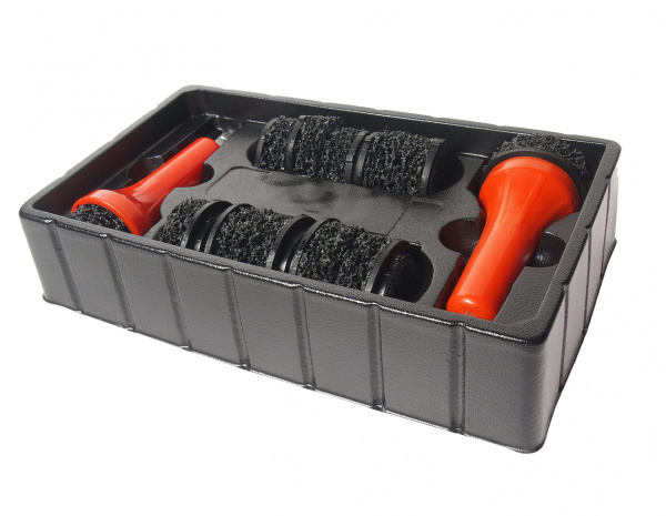 JTC Набор насадок для очистки шпилек ступицы 14 предметов JTC