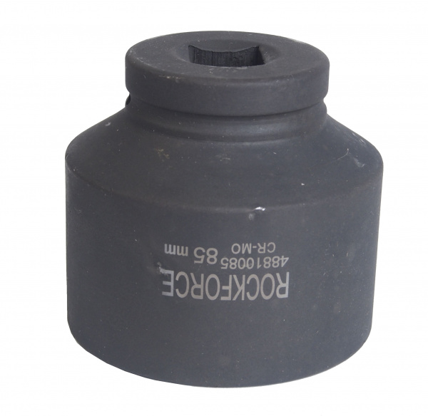 Головка торцевая  85мм 1", 12-гранная L=95мм ударная глубокая ROCKFORCE RF-48810085 /1