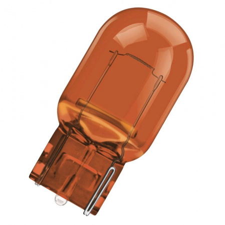 Автолампа WY21W (W3*16d) YELLOW 12V OSRAM /10/50