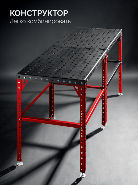 ЗУБР СБС 800-600 мм, сталь 4мм, комплект оснастки, сборочно-сварочный стол (32900)